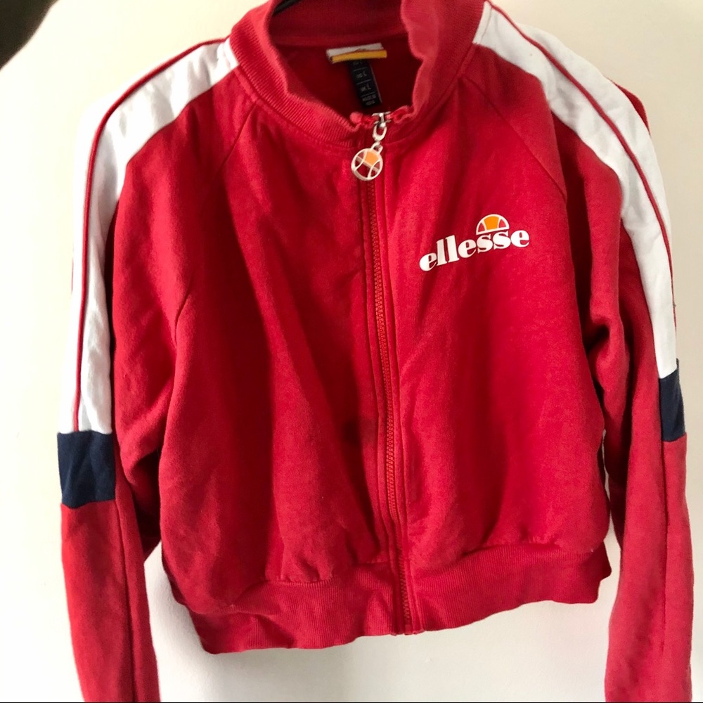 Large Red Ellesse Jacket